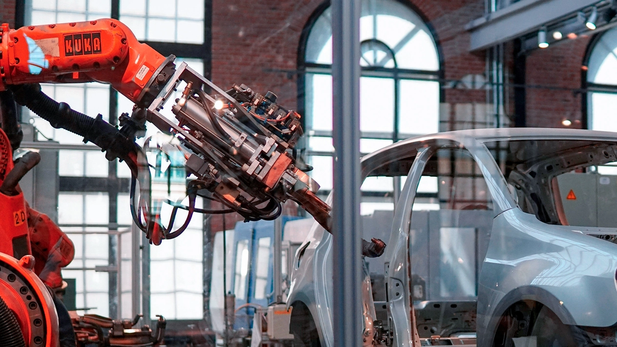 Robot arm manufacturing automotive